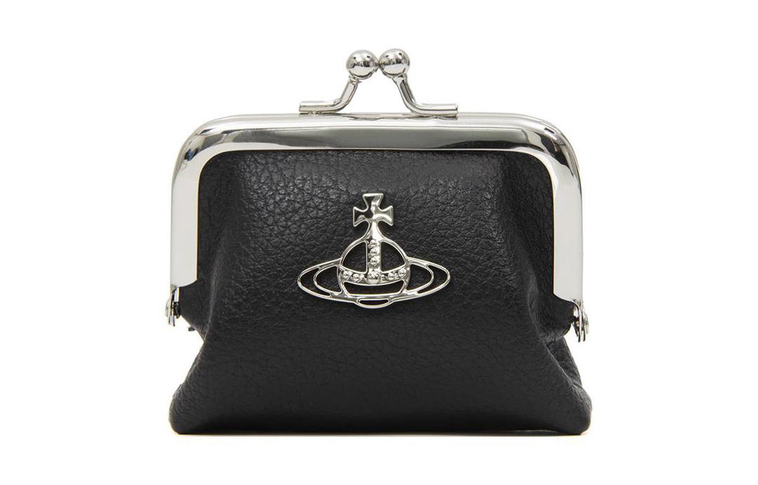 Vivienne Westwood Vivienne Westwood Calfskin Coin Purse Women's Black