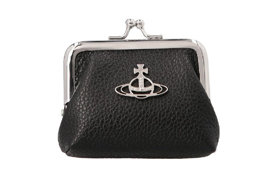 Vivienne Westwood Vivienne Westwood Calfskin Coin Purse Women's Black