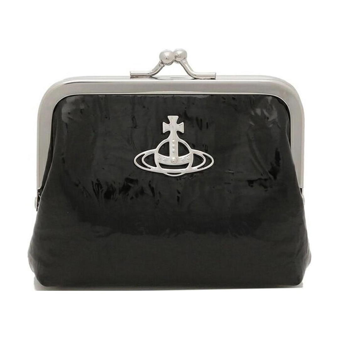 Vivienne Westwood Vivienne Westwood Leather Coin Purse Wallet Women's Black