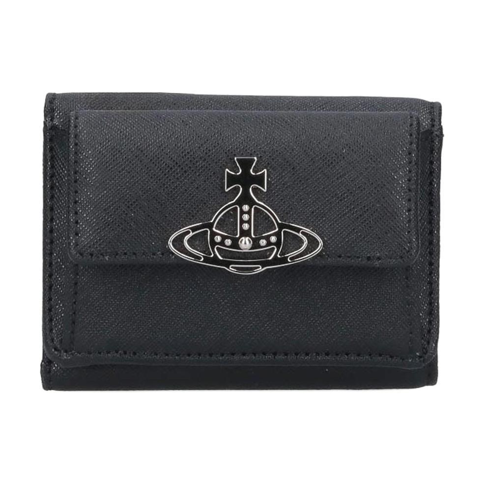 Vivienne Westwood Vivienne Westwood Calfskin Wallet Women's Black