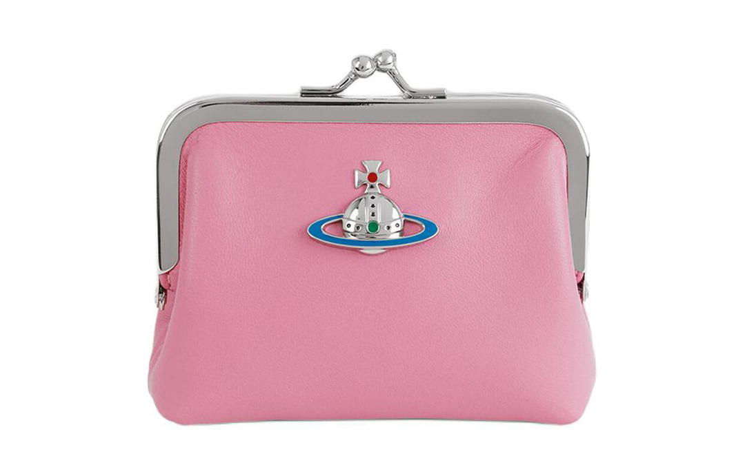 Vivienne Westwood Vivienne Westwood Lambskin Wallets Coin Purses Women's Pink