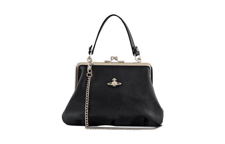 Vivienne Westwood Vivienne Westwood PU Dumpling Bag Shoulder Bag Crossbody Bag Handbag Wallets Regular Women's Black