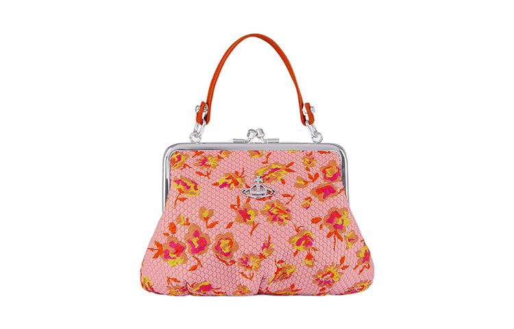 Vivienne Westwood Vivienne Westwood Polyester Shoulder Bag Crossbody Bag Handbag Wallet Women's Pink