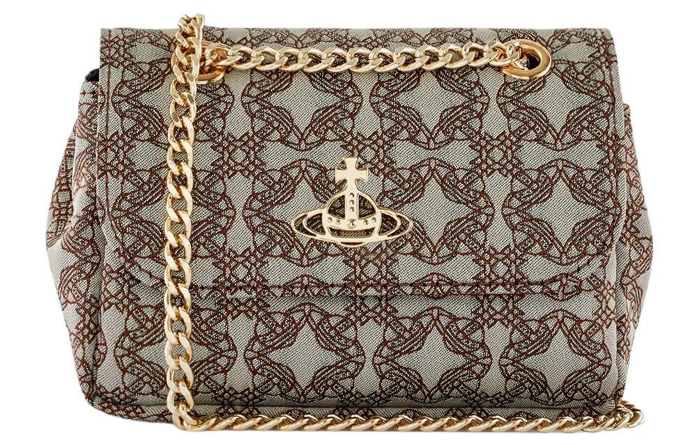 Vivienne Westwood Vivienne Westwood Polyester Crossbody Bag Shoulder Bag Women's Brown