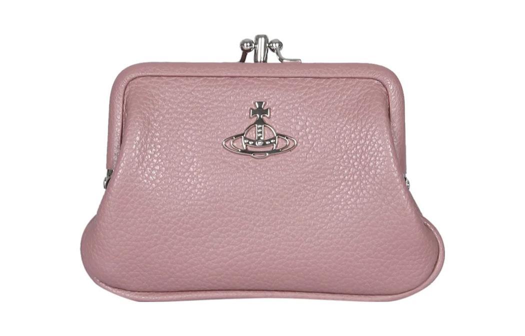 Vivienne Westwood Vivienne Westwood Leather Coin Purses Wallets Women's Pink