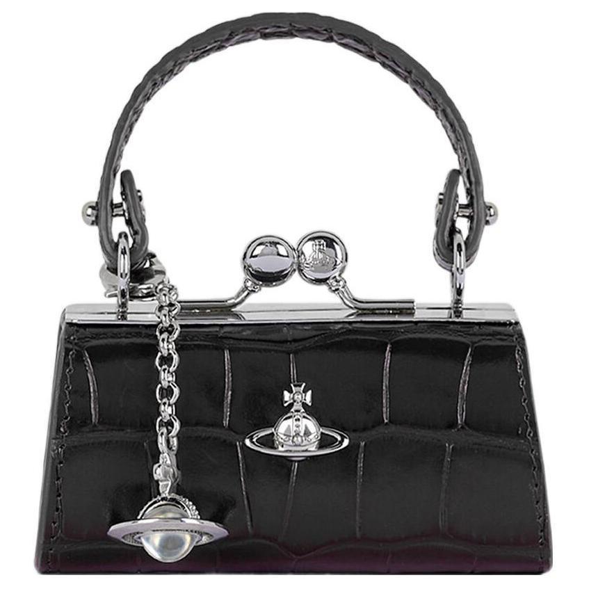 Vivienne Westwood Vivienne Westwood Cow Leather Handbag Women's Black