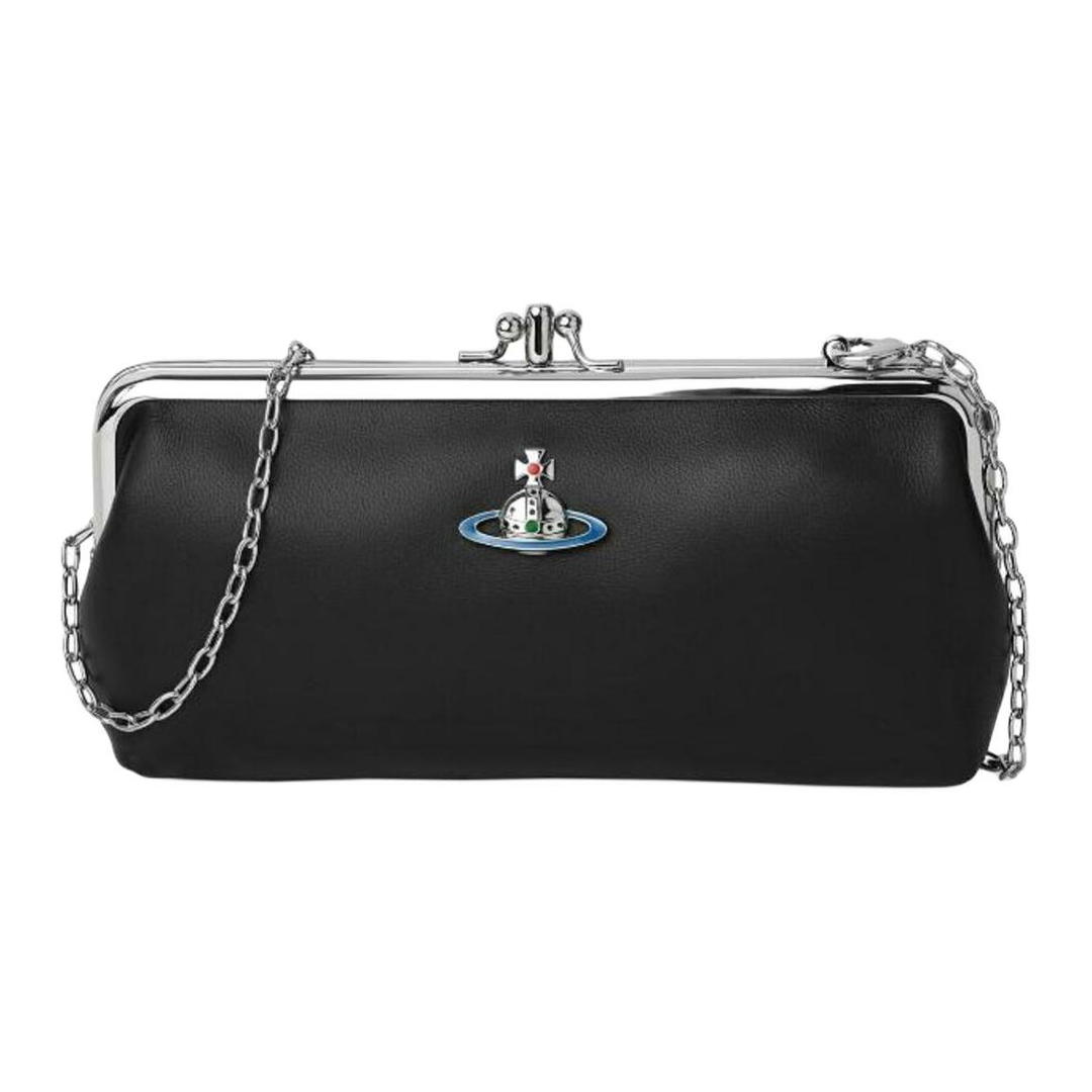 Vivienne Westwood Vivienne Westwood Nappa Leather Crossbody Bag Shoulder Bag Women's Black