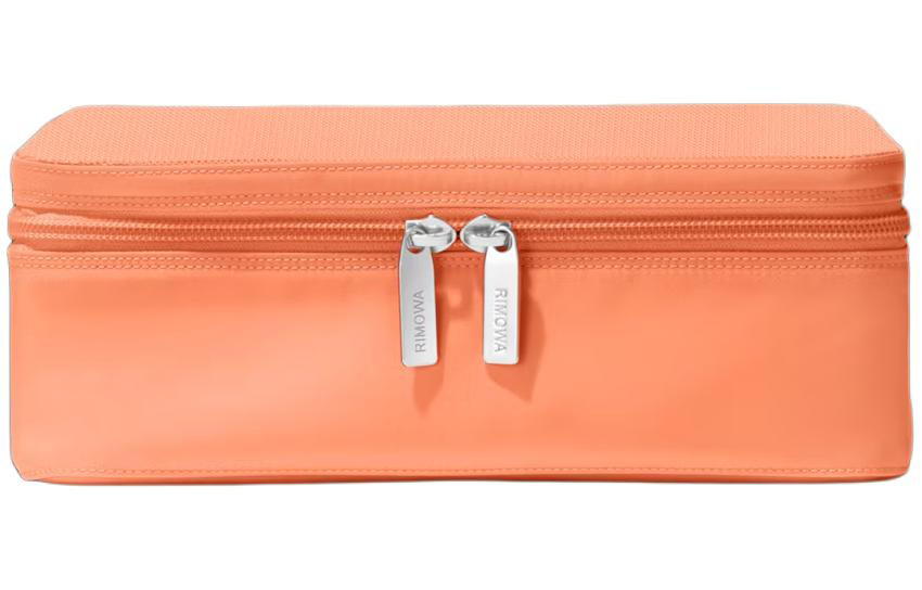 Rimowa RIMOWA Zip Closure Nylon Travel Storage Bag Medium Size Unisex Saffron