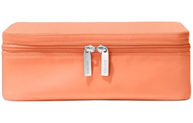 Rimowa RIMOWA Zip Closure Nylon Travel Storage Bag Medium Size Unisex Saffron - view 1