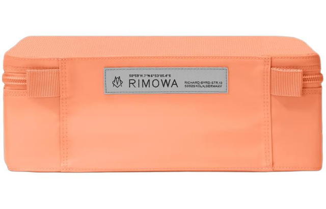 Rimowa RIMOWA Zip Closure Nylon Travel Storage Bag Medium Size Unisex Saffron - view 2