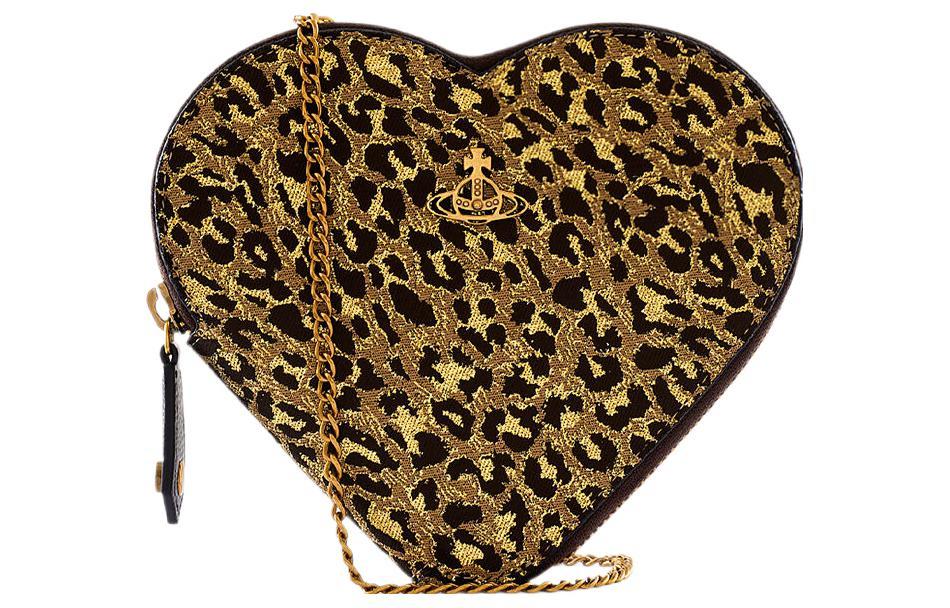 Vivienne Westwood Vivienne Westwood Polyester Heart-Shaped Bag Shoulder Bag Crossbody Bag Regular Women's Brown