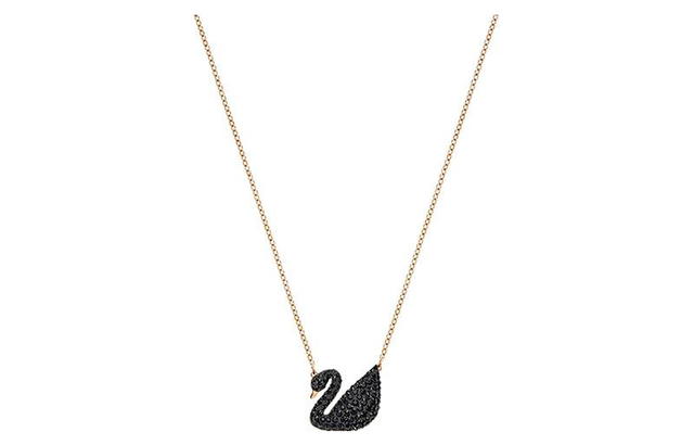 Swarovski Swarovski Swan Necklace - Black - view 2