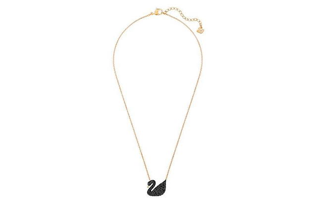 Swarovski Swarovski Swan Necklace - Black - view 3