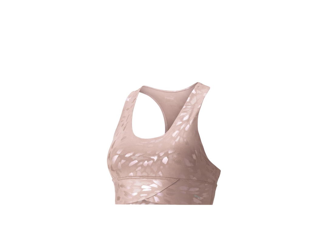 Puma Puma Forever Luxe Graphic Training Bra Rose Pink (W)