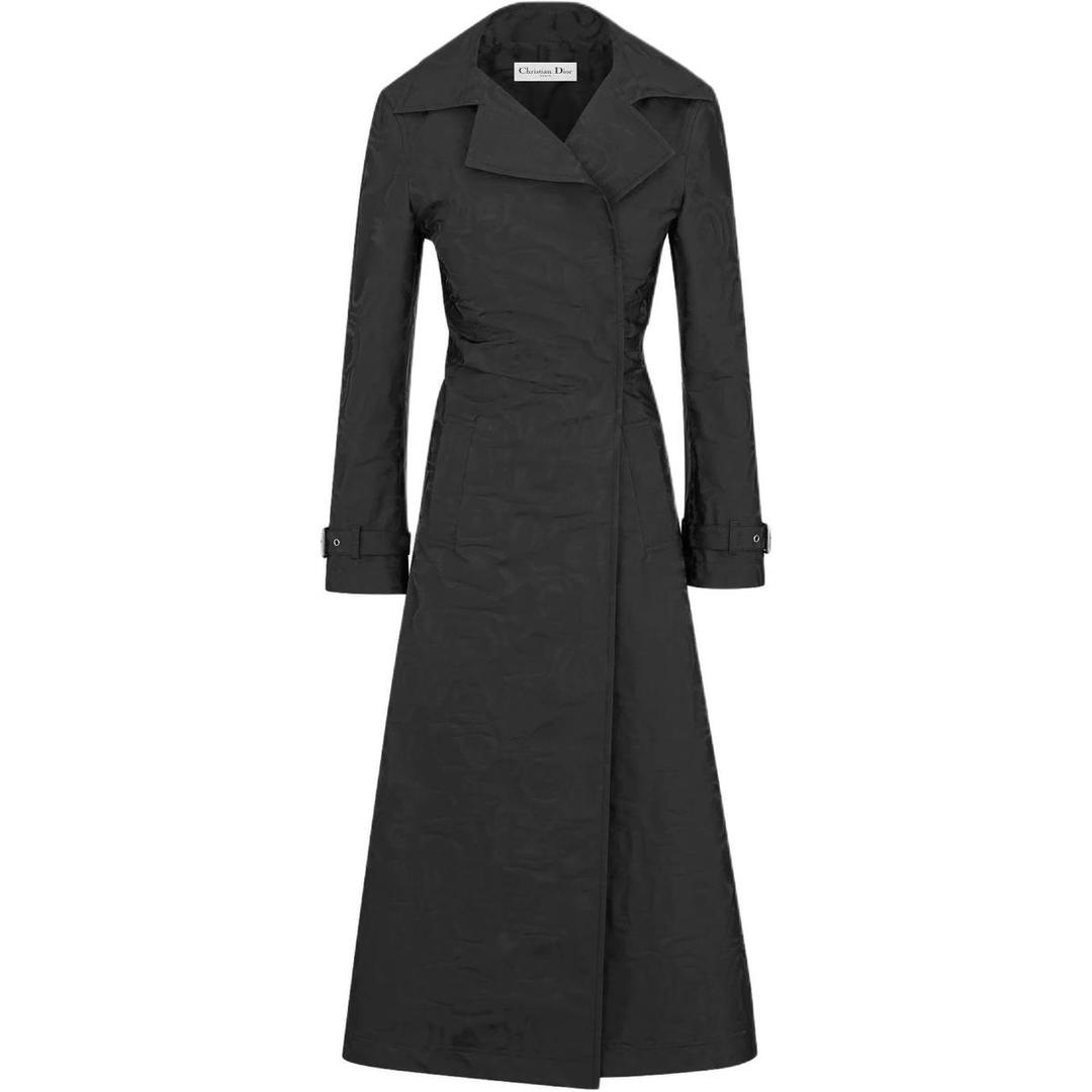 Dior Dior Trench Coats Women's Black
