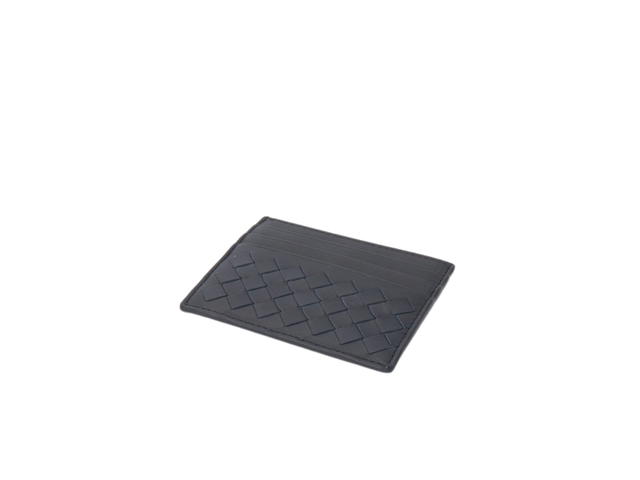 Bottega Veneta Bottega Veneta Intrecciato Classic Card Wallet In Calfskin Leather Black - view 2