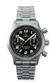Omega Omega Dynamic III Chronograph Stainless Steel / Black / Bracelet