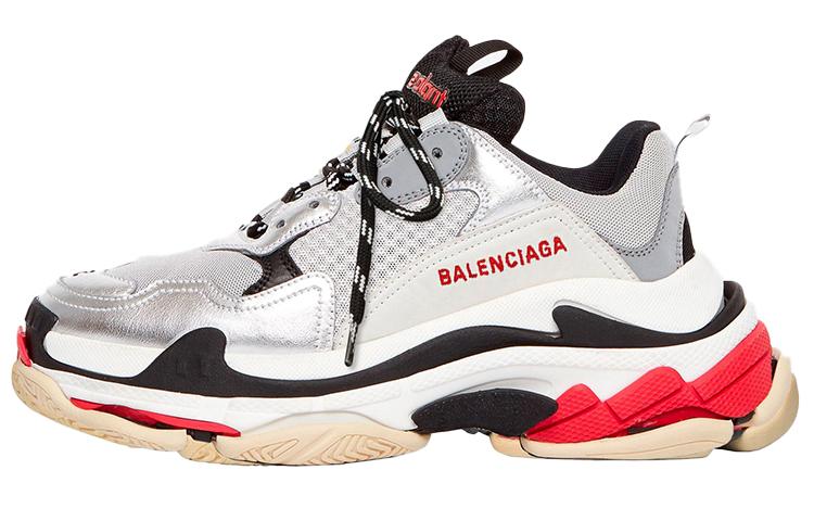 Balenciaga Balenciaga Triple S Silver Black 2019 Women's