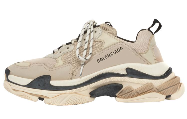 Balenciaga Balenciaga Triple S Daddy Shoes Beige/Black Women's