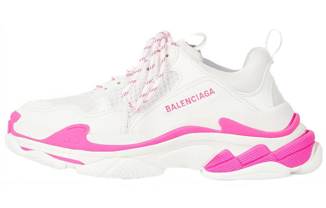 Balenciaga Balenciaga Triple S Fluo Pink White Women's