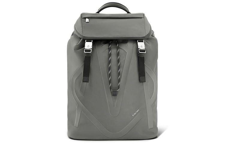 Rimowa RIMOWA Recycled Nylon With Leather Backpack Men's Gray