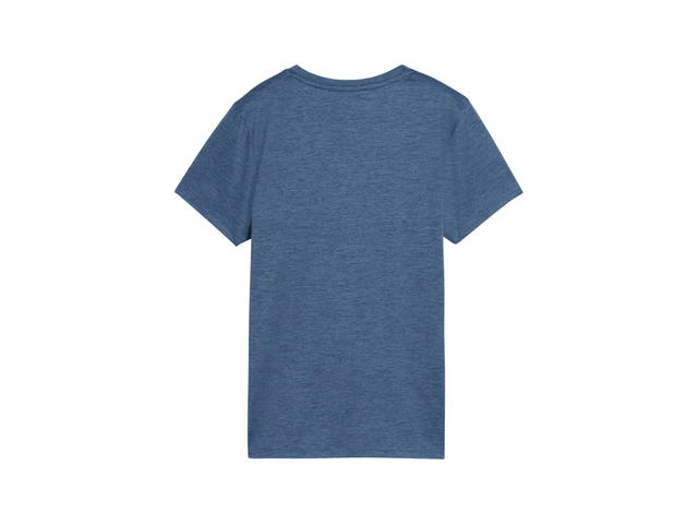 Puma Puma Tad Essentials Heather Logo Tee Dark Indigo Heather - view 2