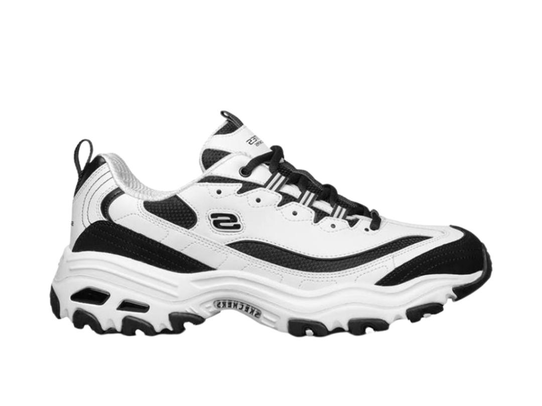 Skechers Skechers D Lites Running Shoes White Black