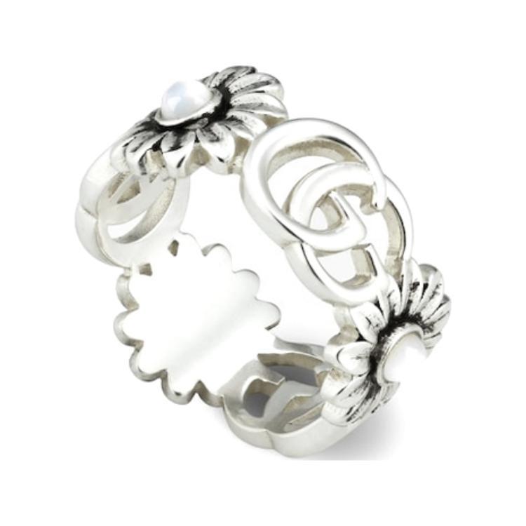 Gucci Gucci 925 Sterling Silver Rings Women's Silver