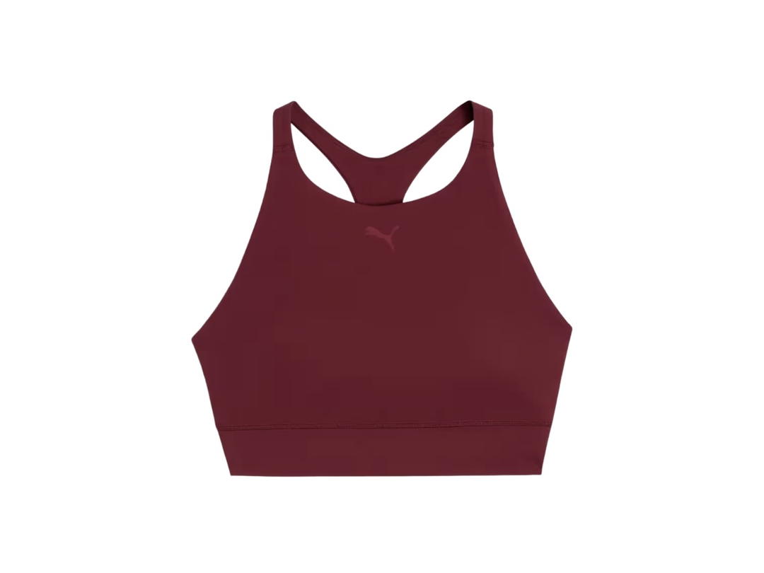 Puma Puma Shapeluxe High Neck Bra Ruby Shimmer (W)