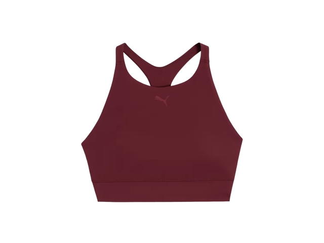 Puma Puma Shapeluxe High Neck Bra Ruby Shimmer (W) - view 1