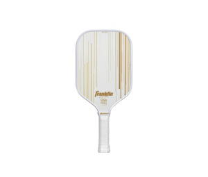Buy Franklin Signature Series Fiberglass with MaxGrit Gold 16mm Pickleball Paddle Gold at Sasom – Authentic and Ready to Ship