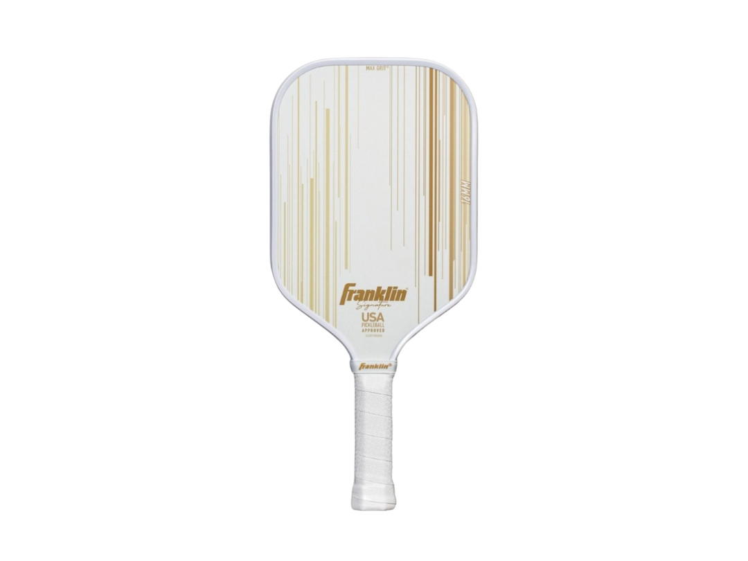 Franklin Franklin Signature Series Fiberglass with MaxGrit Gold 16mm Pickleball Paddle Gold