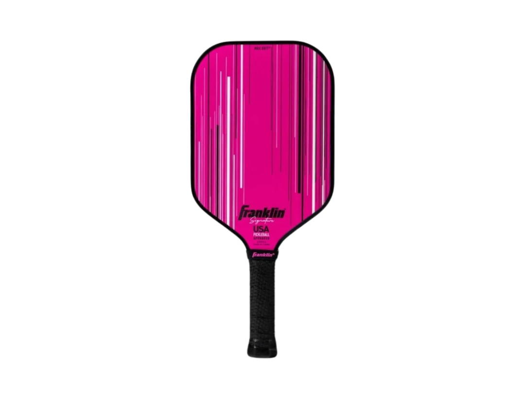 Franklin Franklin Signature Series Fiberglass with MaxGrit Pink 16mm Pickleball Paddle Pink