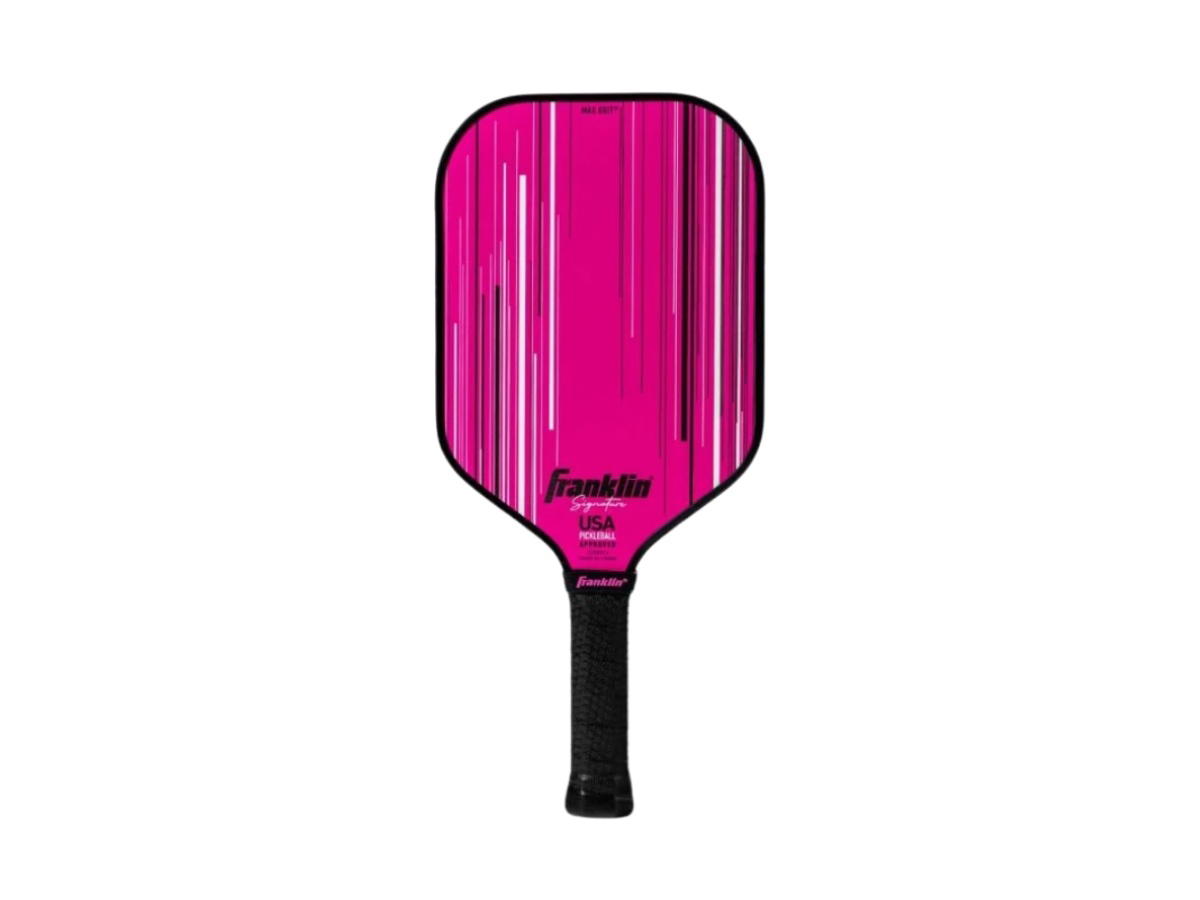 Franklin Franklin Signature Series Fiberglass with MaxGrit Pink 16mm Pickleball Paddle Pink