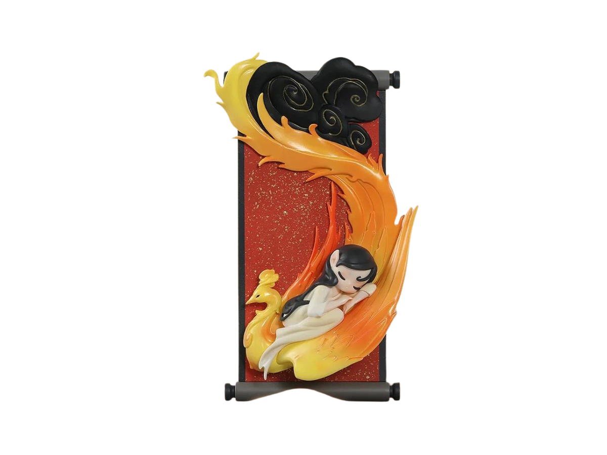52toy (เช็คการ์ด) 52toy Phoenix Odyessey (Sleep Chinese Scrolls Series Blind Box)