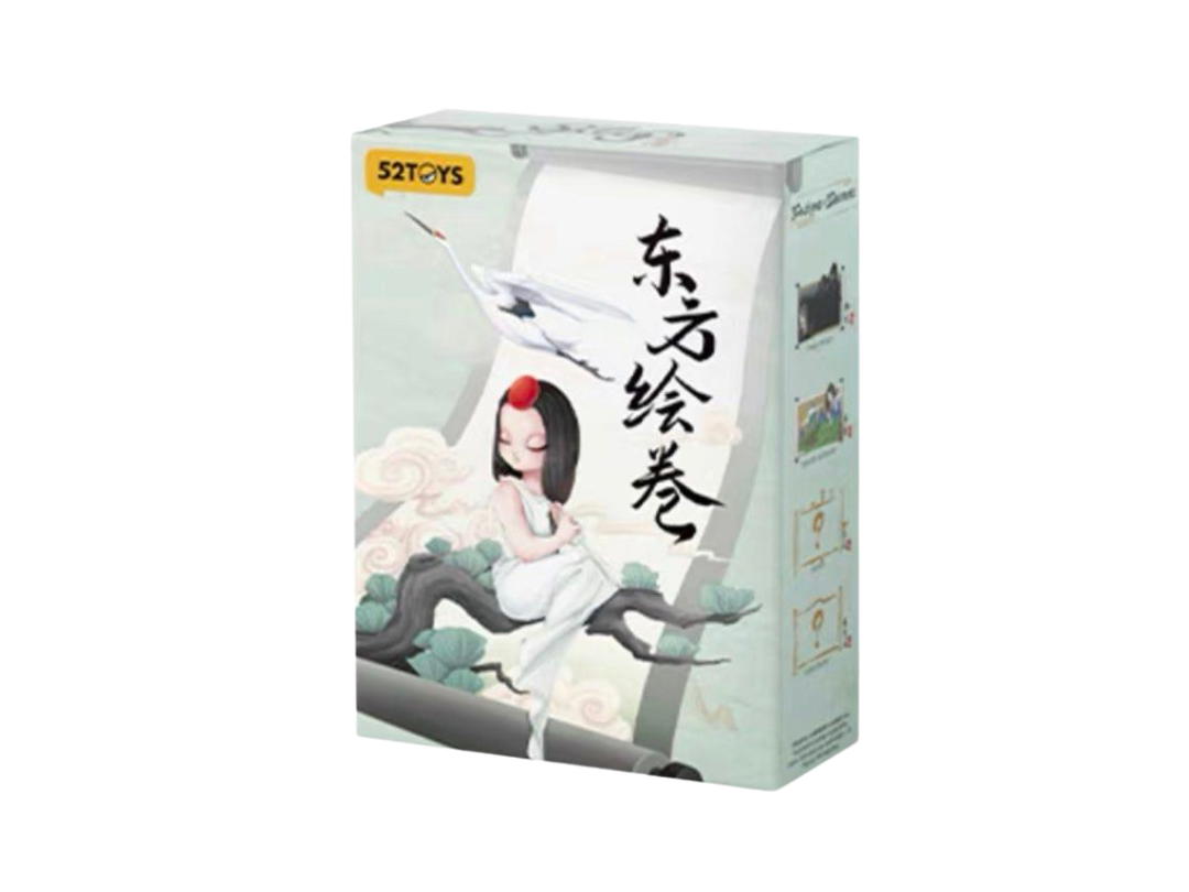 52toy 52toy Sleep Chinese Scrolls Series Blind Box Single Box