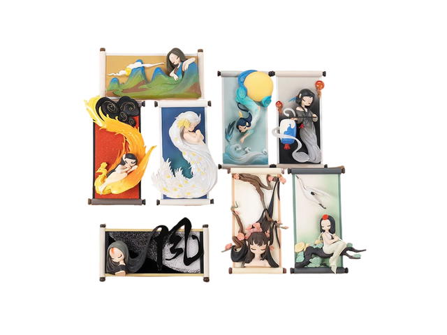 52toy 52toy Sleep Chinese Scrolls Series Blind Box Single Box - view 2