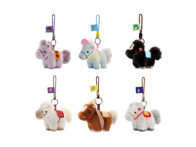 52toy 52toy Disney Princess Pony Pals Series Plush Keychain Series Blind Box Whole Set - view 2