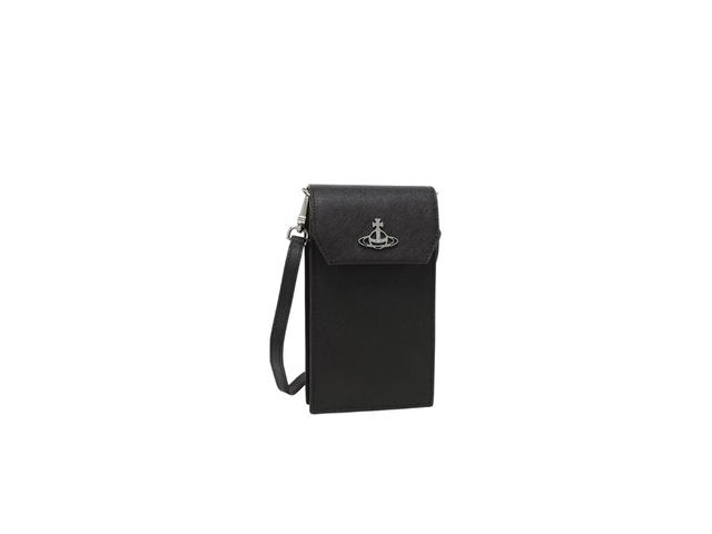 Vivienne Westwood Vivienne Westwood Saffiano Phone Bag Black - view 1