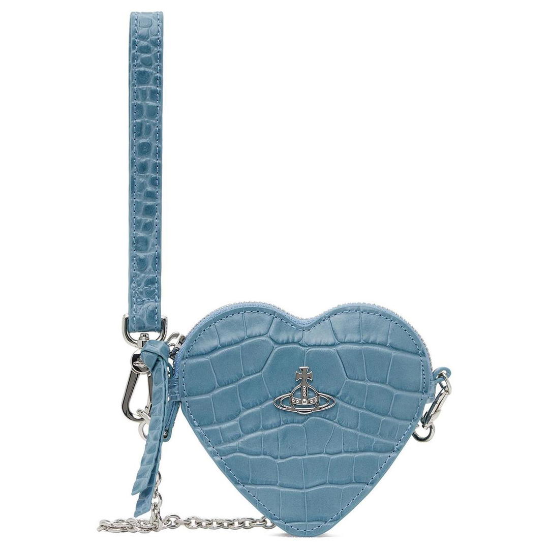 Vivienne Westwood Vivienne Westwood Calfskin Shoulder Bag Crossbody Bag Women's Blue