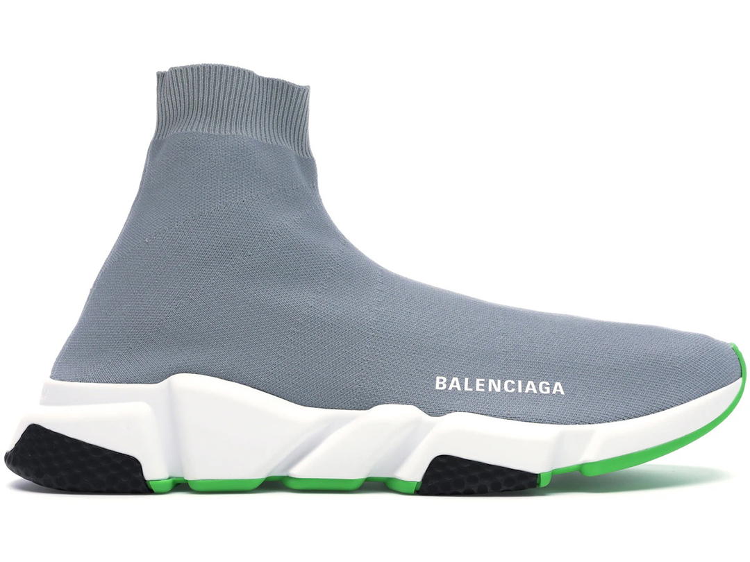 Balenciaga Balenciaga Speed Trainer Gray Green