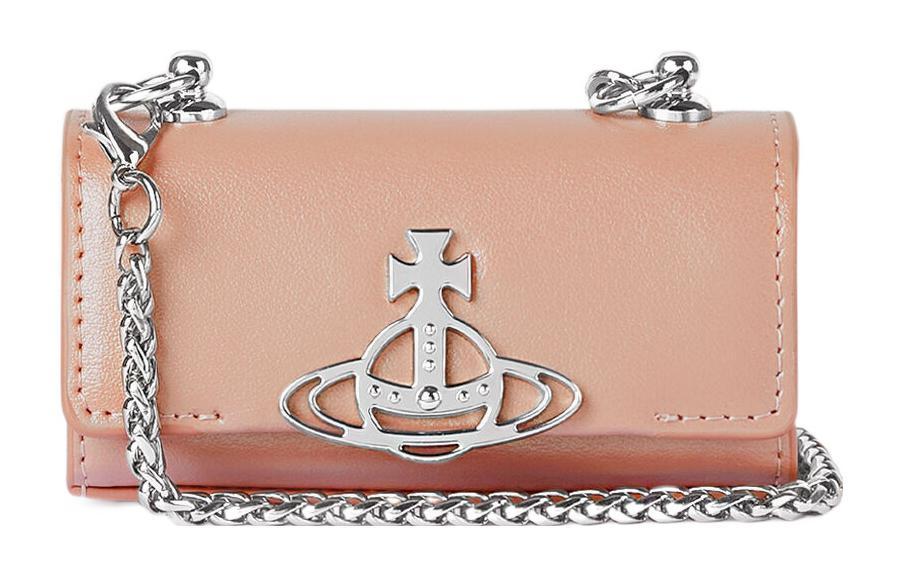 Vivienne Westwood Vivienne Westwood Cow Leather Lipstick Case Handbag Shoulder Bag Women's Pink