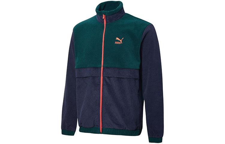 Puma Puma Velvet Jackets Men Tweed Blue