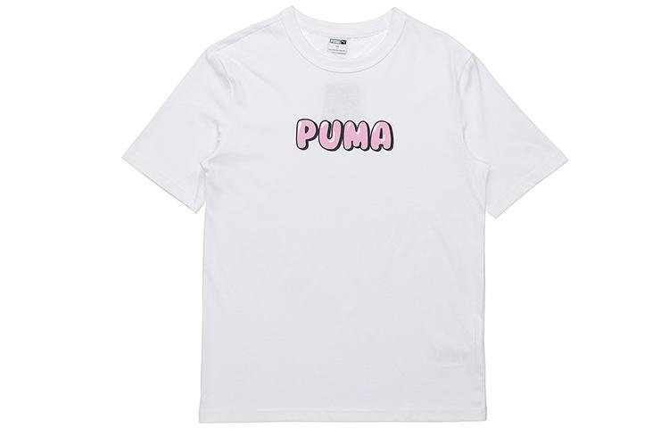 Puma Puma Set-in Sleeve T-Shirt Men's Puma White