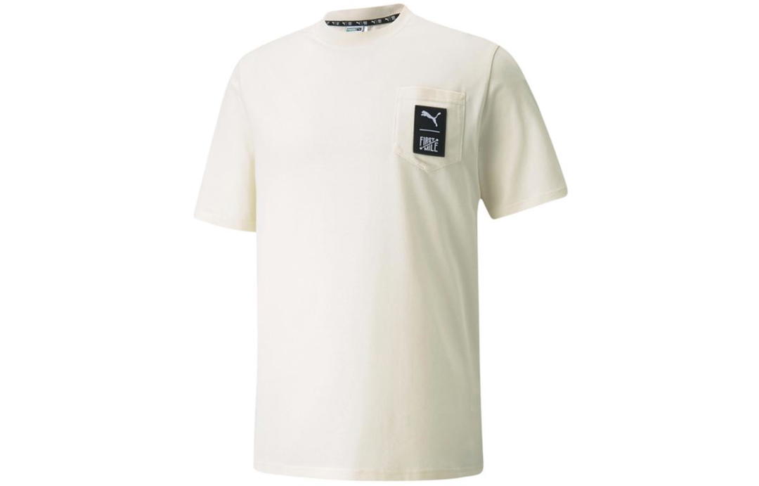 Puma Puma x FIRST MILE T Shirt Men's Ivory White