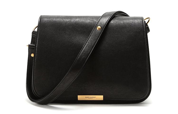 Saint Laurent Saint Laurent Leather Portable Crossbody Bag Shoulder Bag Women's Black