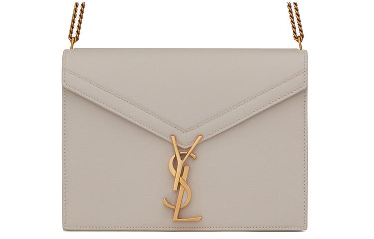 Saint Laurent Saint Laurent Leather Shoulder Bag Crossbody Bag Handbag Women's White