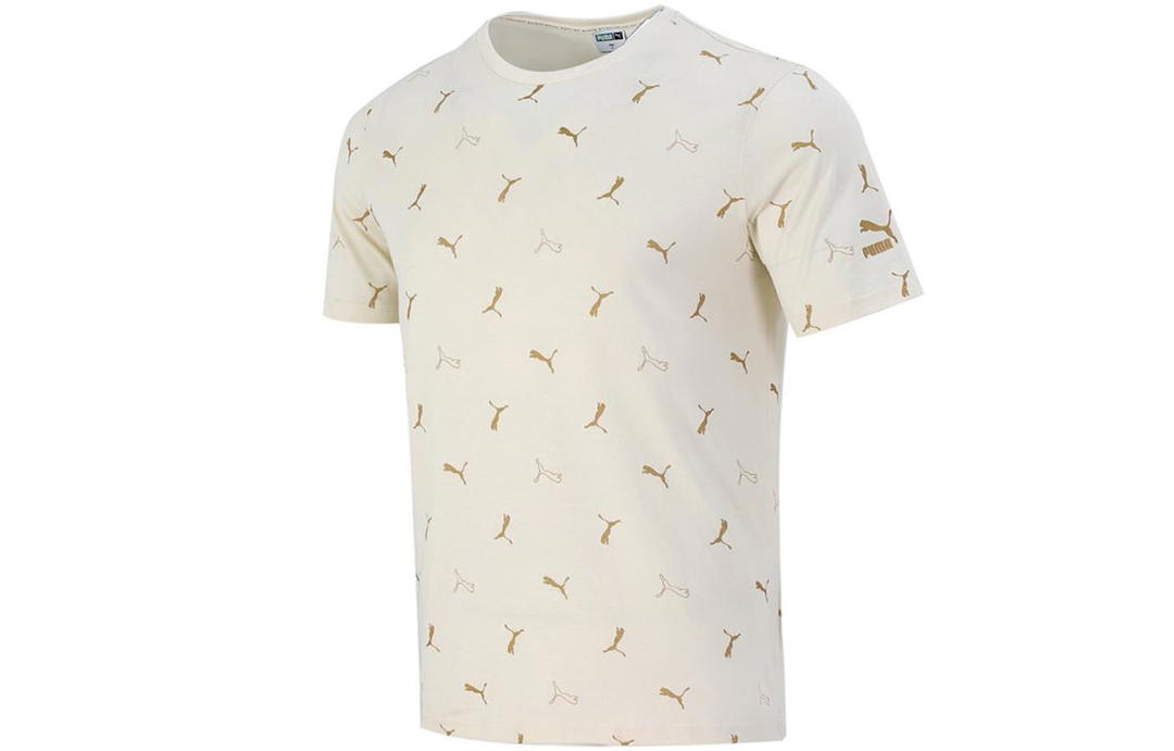 Puma Puma T-Shirts Men Ecru
