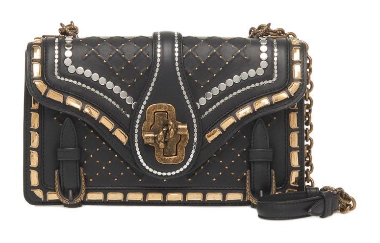 Bottega Veneta Bottega Veneta Leather Crossbody Bag, Shoulder Bag Small Size Women's Black
