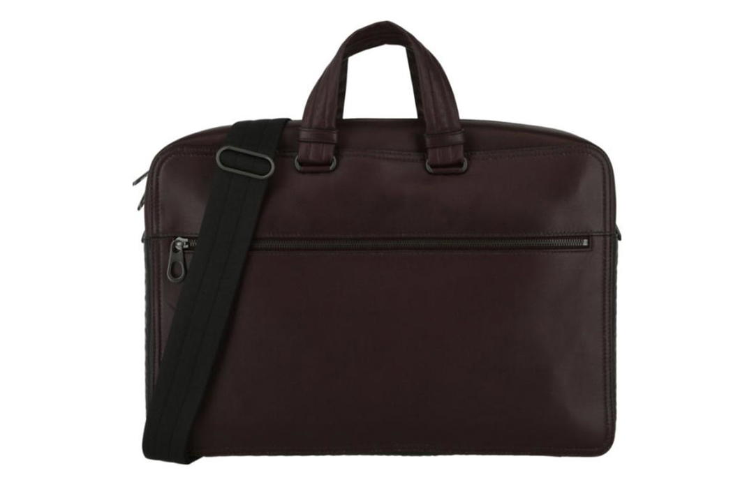 Bottega Veneta Bottega Veneta Leather Shoulder Bag Crossbody Bag Handbag Unisex Dark Brown